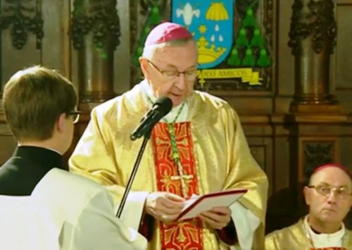 Życzenia Przewodniczącego Episkopatu z okazji ingresu biskupa płockiego Szymona Stułkowskiego