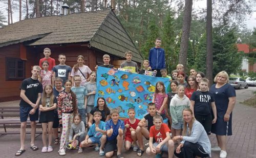 Zakończenie turnusu wytchnieniowego dla dzieci i młodzieży z Caritas-Spes Vinnica- Żytomierz